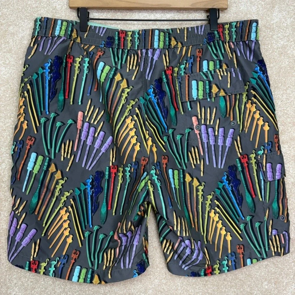 Tommy Bahama Swim Trunks Mens Size‎ XL Tropical Hawaiian Tiki Vacation